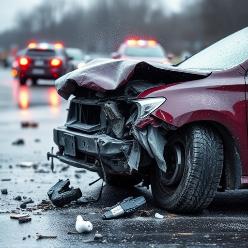 car crash damage