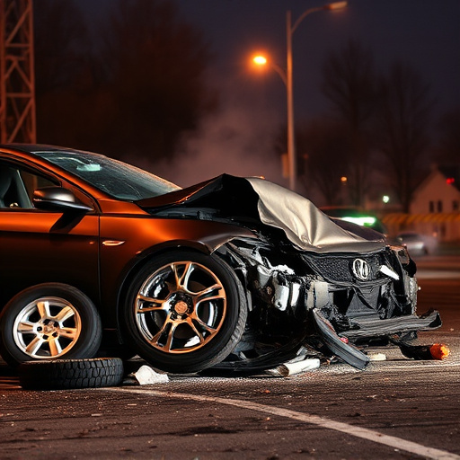 car crash damage