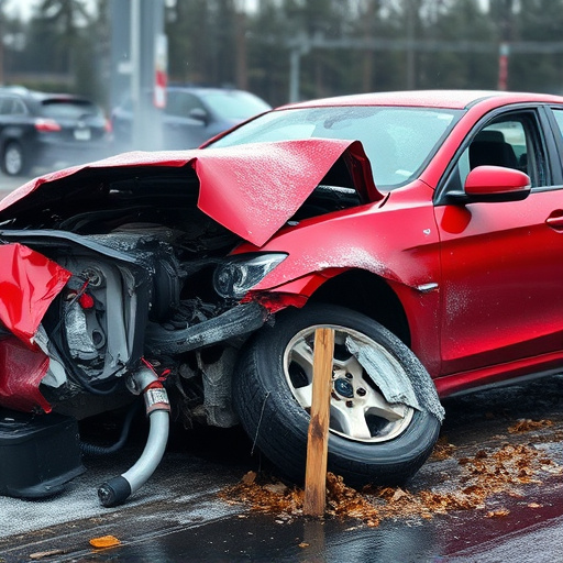 car crash damage