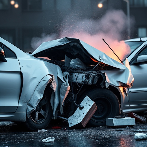 car crash damage