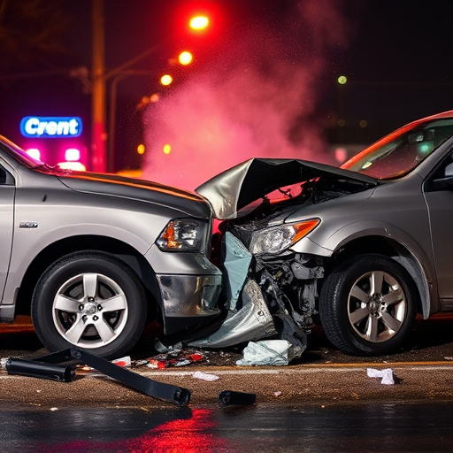 car crash damage