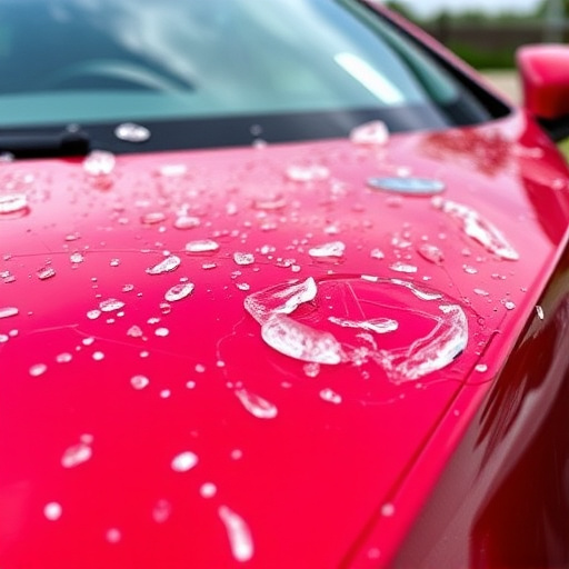 car hail damage repair