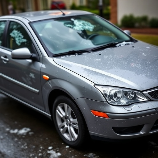 car hail damage repair