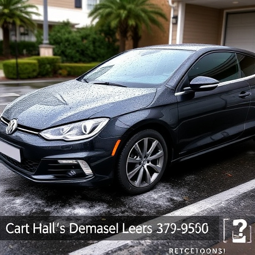 car hail damage repair
