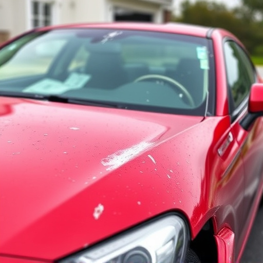 car hail damage repair
