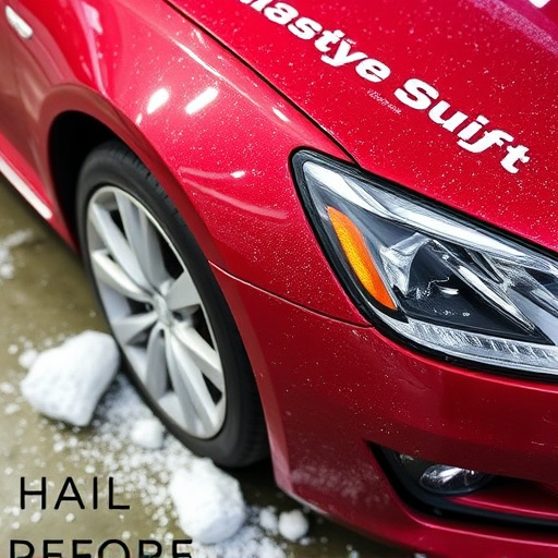 car hail damage repair