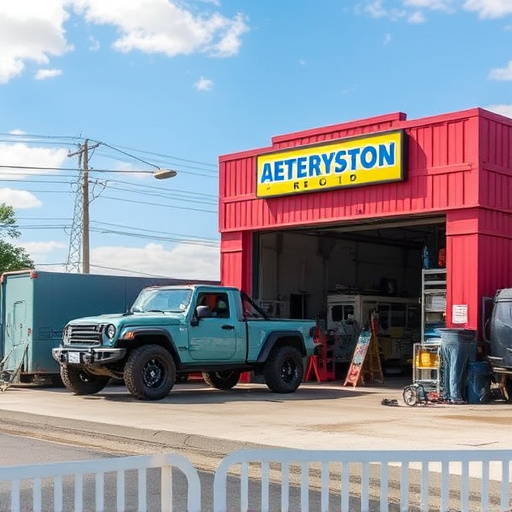 vehicle repair shop
