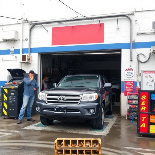 vehicle repair shop