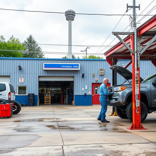 vehicle repair shop