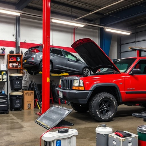 vehicle repair shop