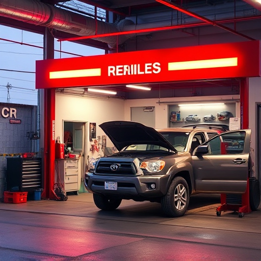 vehicle repair shop