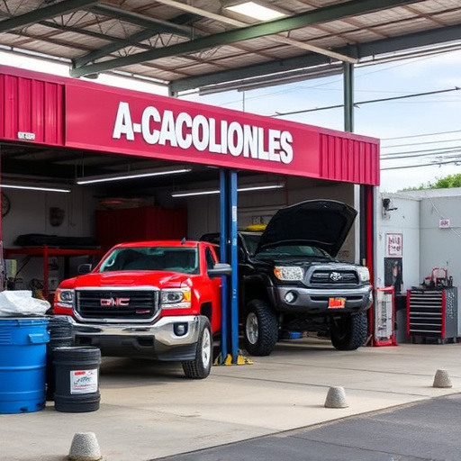 vehicle repair shop