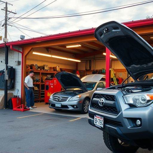 vehicle repair shop