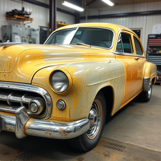 vehicle restoration process