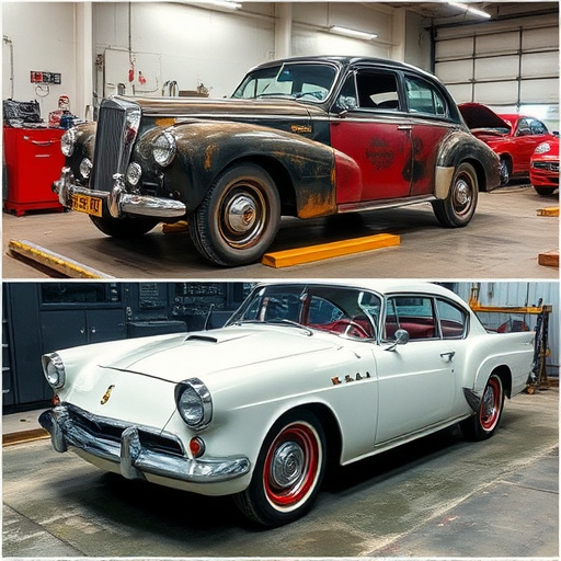 vehicle restoration process