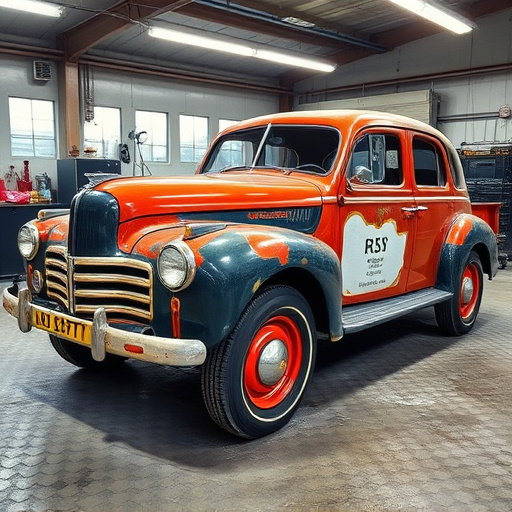 vehicle restoration process