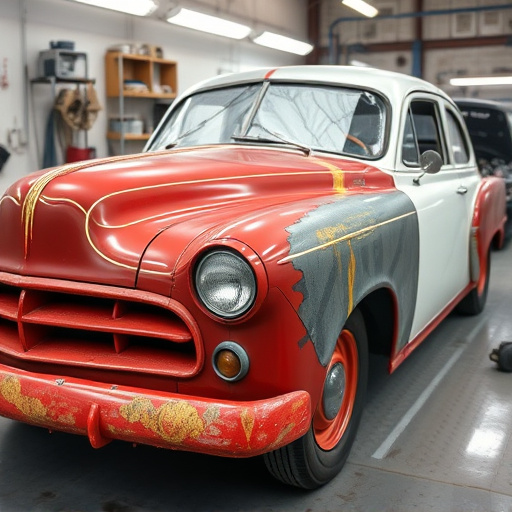 vehicle restoration process