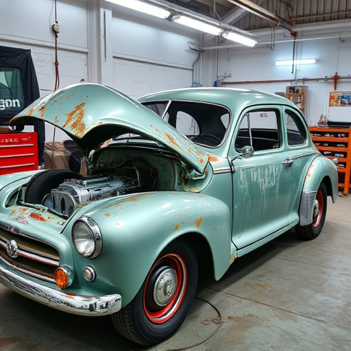 vehicle restoration process
