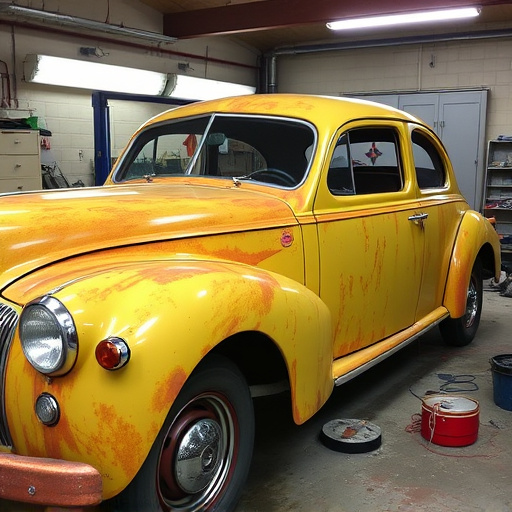 vehicle restoration process