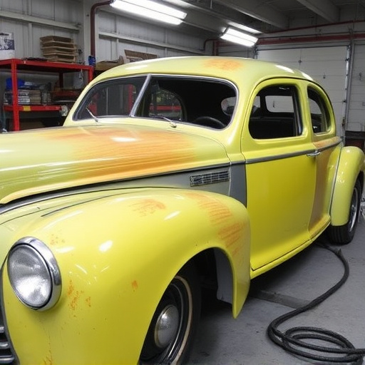 vehicle restoration process