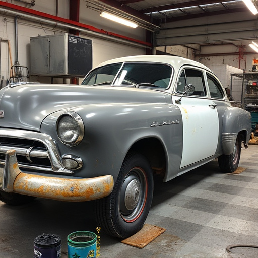 vehicle restoration process