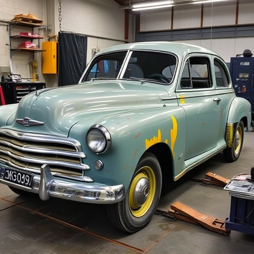 vehicle restoration process