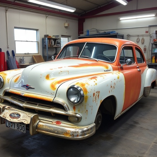 vehicle restoration process