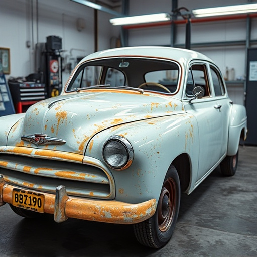 vehicle restoration process