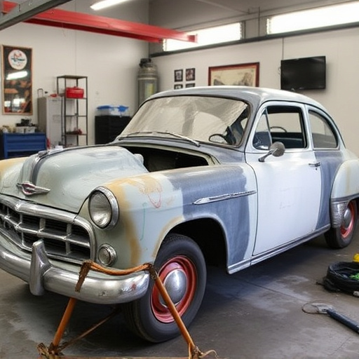 vehicle restoration process