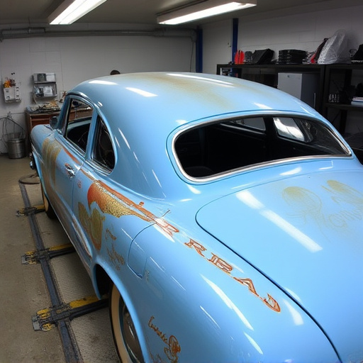 vehicle restoration process