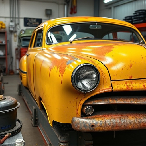 vehicle restoration process