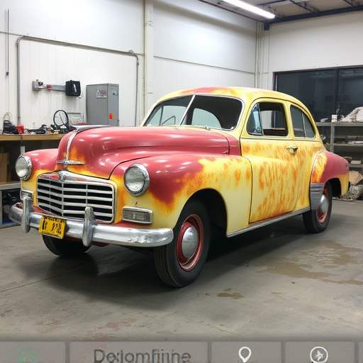 vehicle restoration process