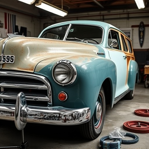 vehicle restoration process