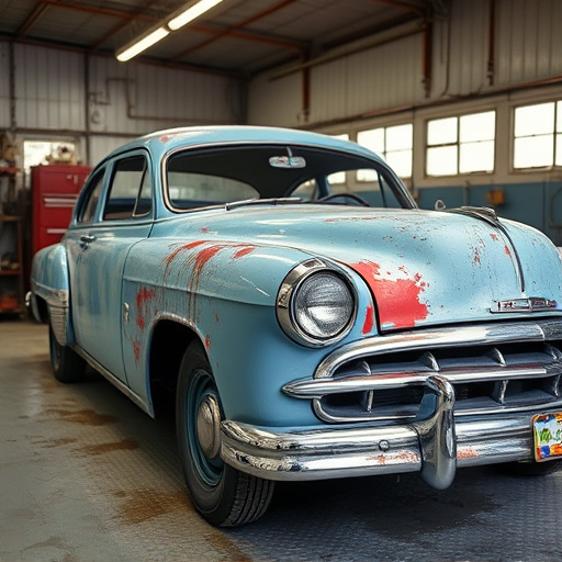 vehicle restoration process