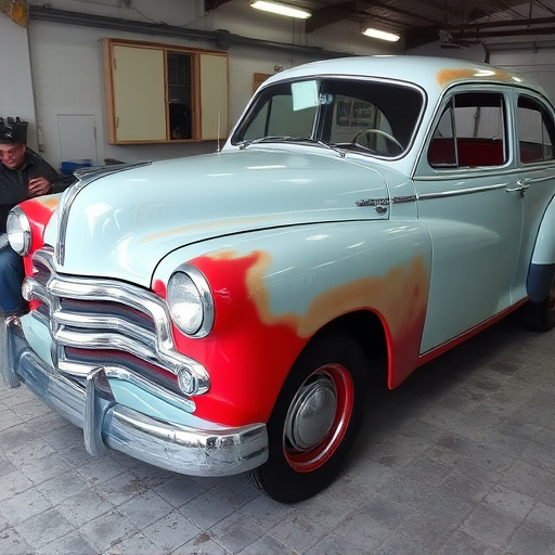 vehicle restoration process