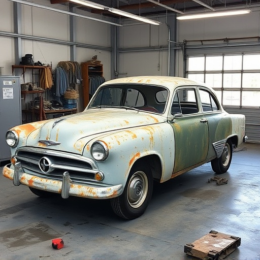vehicle restoration process