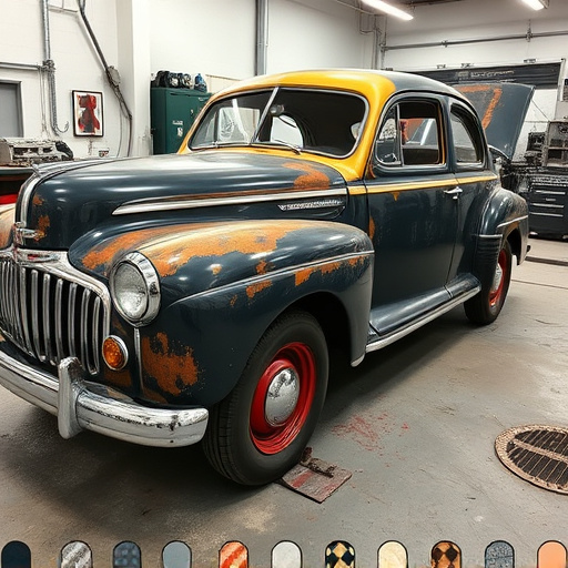 vehicle restoration process