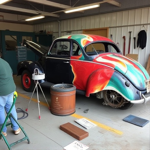 vehicle restoration process