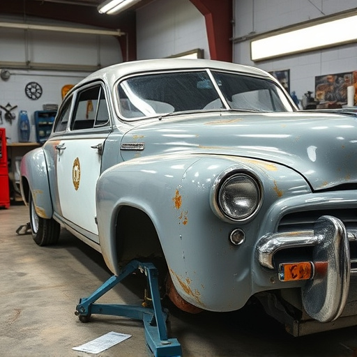 vehicle restoration process
