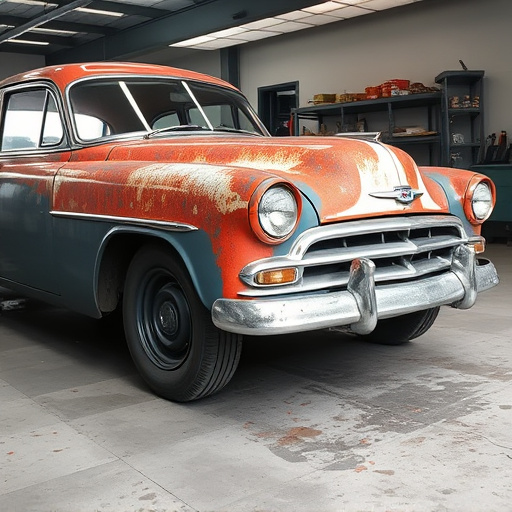 vehicle restoration process
