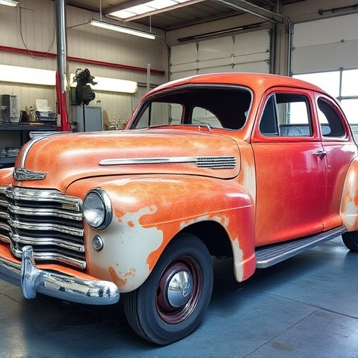 vehicle restoration process