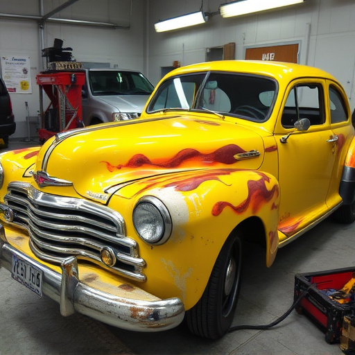 vehicle restoration process