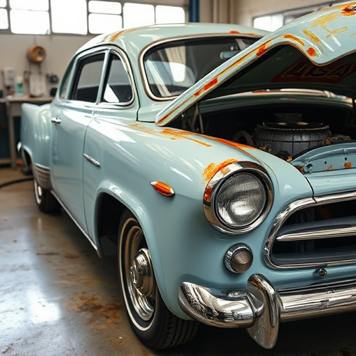 vehicle restoration process