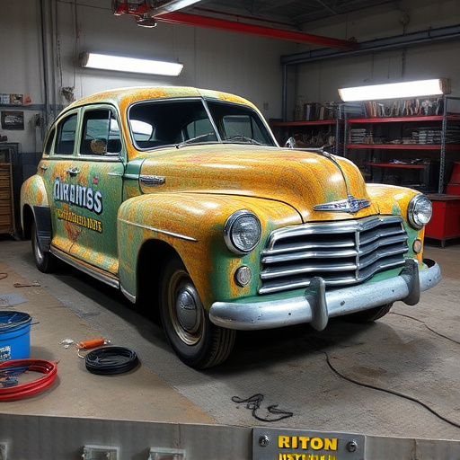 vehicle restoration process