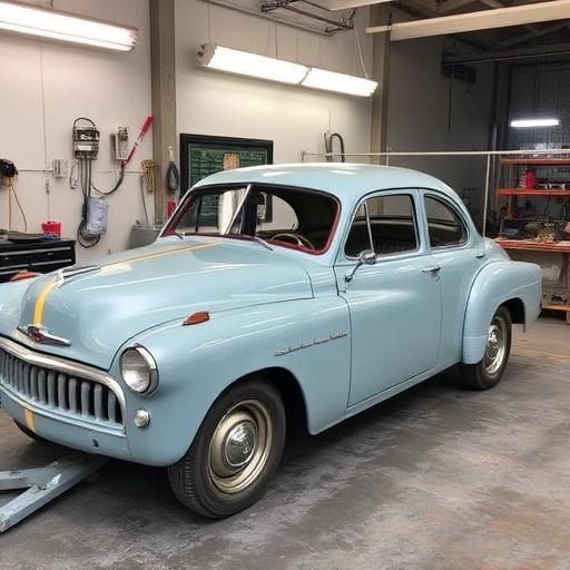 vehicle restoration process