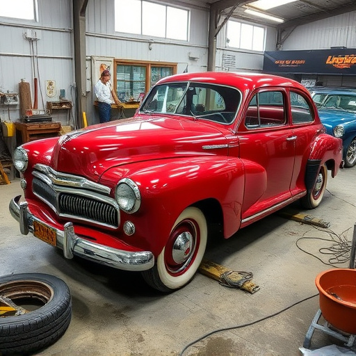 vehicle restoration process