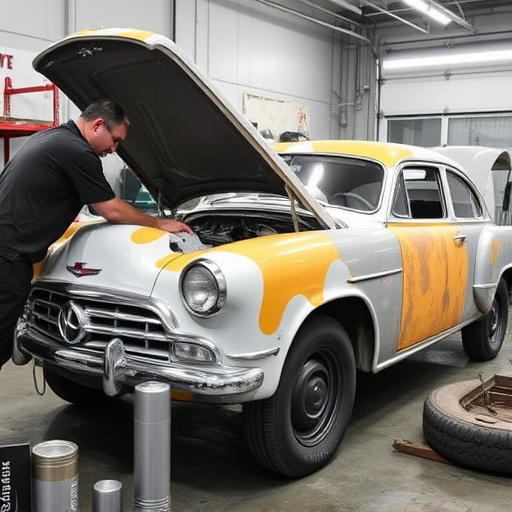 vehicle restoration process