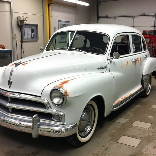 vehicle restoration process