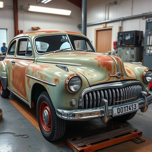 vehicle restoration process