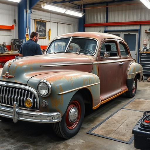vehicle restoration process